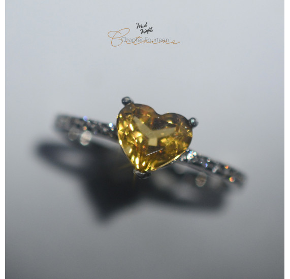 Chapter Fourteen-Citrine Happy Heart Ring